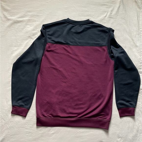 Adidas Men’s Texas A&M Black and Maroon Pullover Crewneck Sweater Size Small - Picture 5 of 5